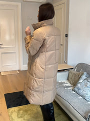 Long Belted Puffer Coat Winter Wonderland Outfit Women Casual Jacket, Versatile Winter Outerwear With Chic Design, Perfect For Everyday Fashion And Cold Weather Comfort
