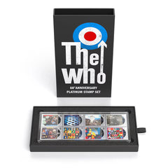 Royal Mail® the Who Limited Edition Platinum Stamp Set
