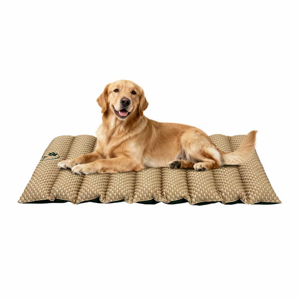 Brentwoof Cooling Travel Pet Mat, 109Cm X 66Cm in Orange
