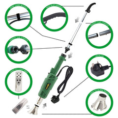 Taylor & Brown 2000W Electric Weed Killer Burner Wand – High-Temperature Thermal Weeding Stick for Garden, Patio & Driveway