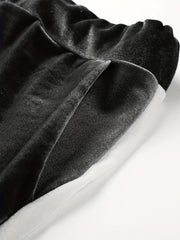 Men'S Velour Tracksuit Sweatsuit Set Jogging Suits Full Zip Casual Jackets Pants 2pcs Outfit Athletic Workout