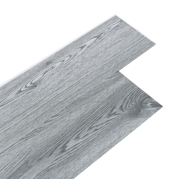 7/21/36pcs Grey Wood Effect Wall Panels Self-adhesive Floor Planks, 1/3/5m² PVC Flooring Vinyl Floorboard Floor Tiles for Living Room, Bedroom, Kitchen