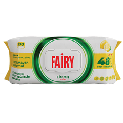 FAIRY MULTI SURFACE WET WIPES LEMON 12 PACKS X 100pcs