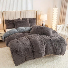 Long Cord Microfiber Duvet Set in Soft Pink | Hotel-Quality Comfort with Button Closure & Corner Ties | Machine Washable for Easy Care | Single, Double, King, Super King Sizes Available