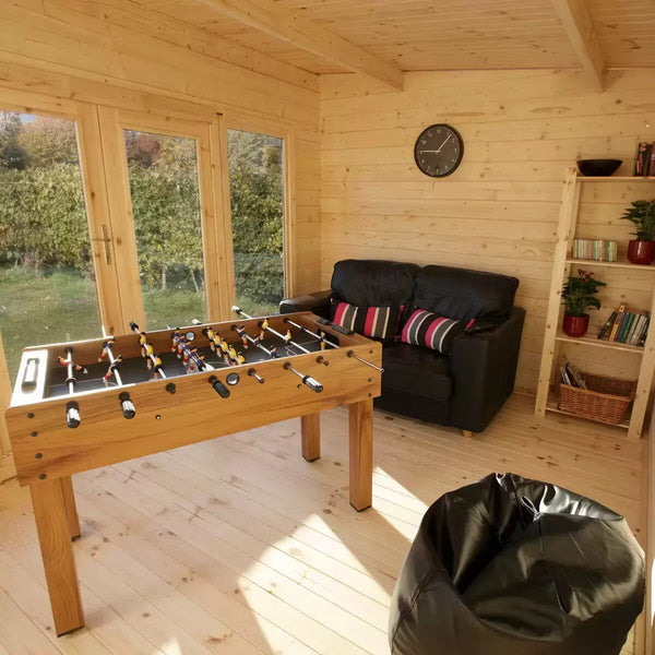 Delivered Forest Garden Melbury 45Mm Log Cabin 13Ft 1