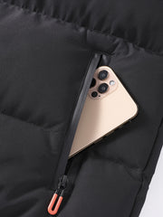 2026 New Men's Winter Warm Jacket | Stand Collar Windproof Thickened Winter Coat, Valentine's Day Gift, Versatile for Commuting and Casual Wear, Available in Blue/Beige/Black, Christmas Outdoor Warm New Men's Clothing for Camping,