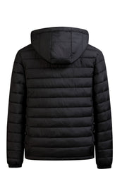 Men's winter Windproof warm Jacket hooded and detachable casual jacket, Men's Fashionable Quilted, Machine Washable - Heavy-Duty Cold Weather Coat, Men's Winter Outdoor Activities Slightly High Quality Jacket High Quality Business Black Jacket.