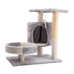 Cat Tree Cat Climbing Tower - Ultimate Indoor Playground for Your Feline Friend: Cat Tree! Cat Condo with Plush Perch/Jumping Platform Cat Activity Centre