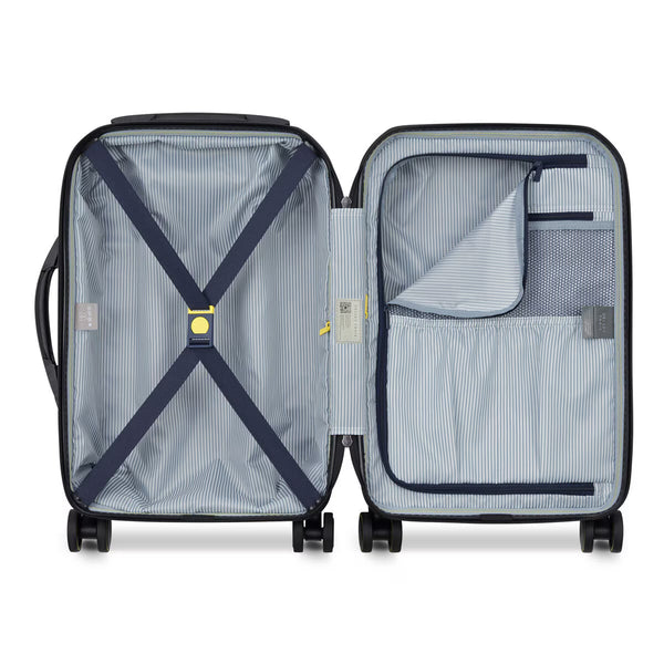 Delsey Helium Edge 2.0 3-Piece Hardside Set in Black