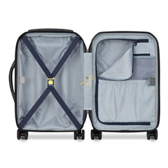 Delsey Helium Edge 2.0 3-Piece Hardside Set in Black