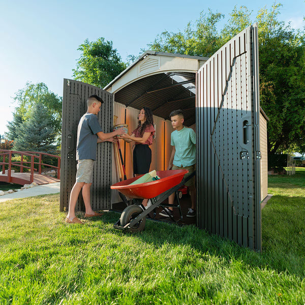 Lifetime 7Ft X 12Ft (2.1 X 3.6M) Storage Shed - Model 60282