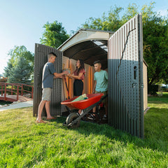 Lifetime 7Ft X 12Ft (2.1 X 3.6M) Storage Shed - Model 60282