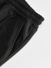 Men's 2pcs Set: Long-Sleeve Shirt and Drawstring Pants - Clean, Comfortable, Breathable