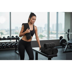 Pack of 4 Jumbo Bath Sheets Set 100% Egyptian Cotton (80x140 CM) Quick Dry 500GSM Highly Absorbent Soft Feel Bath Sheets XL Bathroom Towel Perfect for Daily Use