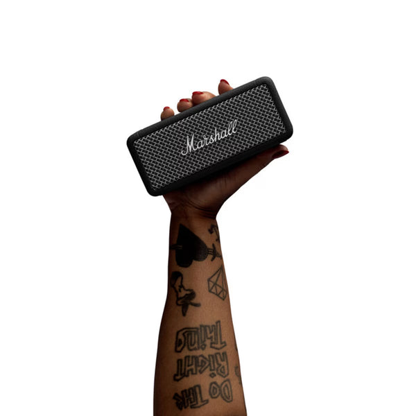 Marshall Emberton II Portable, Water Resistant Speaker, in Black and Steel