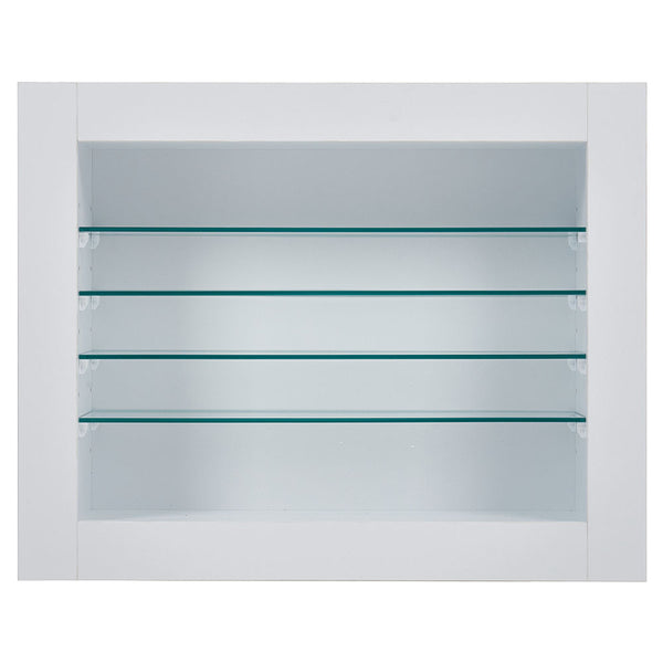 5-Layer Transparent Collection Display Cabinet, Space-Saving Display Cabinet for Home, Office, Bathroom, Living Room, Wall Mounted, Multi-tier Shelving, Space-Saving, Durable Organizer, Ideal for Storage and Decoration
