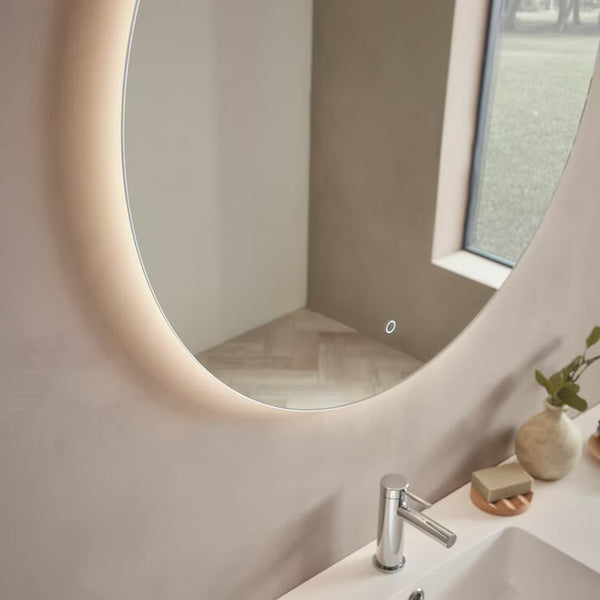 Tavistock Scene Illuminated round Mirror 800Mm