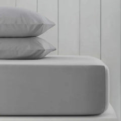 Hotel Signature 300 Thread Count Fitted Sheets 2 Pack, Grey, King