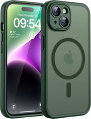 TOCOL Magnetic for Iphone 17 Pro Max Case 6.9-Inch, Compatible with Magsafe, Full Camera Protection, Built-In Magnetic Ring, Drop Protection Shockproof Translucent Matte Phone Cover