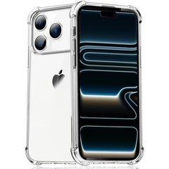 TVELO Clear Phone Case for iPhone 17, iphone 17 air, iphone 17 pro, iphone 17 pro max, Transparent Slim Fit Hard Protective Cover, Shockproof Mobile Case black greay
