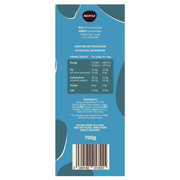 Cocoa Canopy Rich Milk Hot Chocolate Melting Beads, 700G