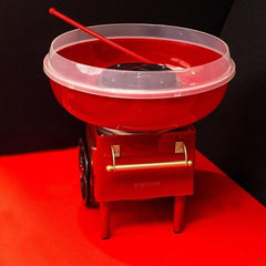Marco Paul Candy Floss Machine 500W Retro Cart Style Cotton Candy Maker Machine for Kids & Adults Candy Floss Maker Kitchen Appliance for Birthday Party Cotton Candy Machine Christmas Gifts