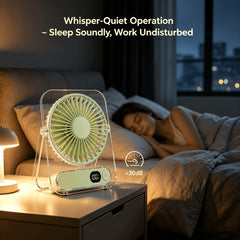 USB Powered Desktop Fan, Ultra Quiet High Speed Mini Table Fan, Suitable for Bedrooms, Offices, And Travel