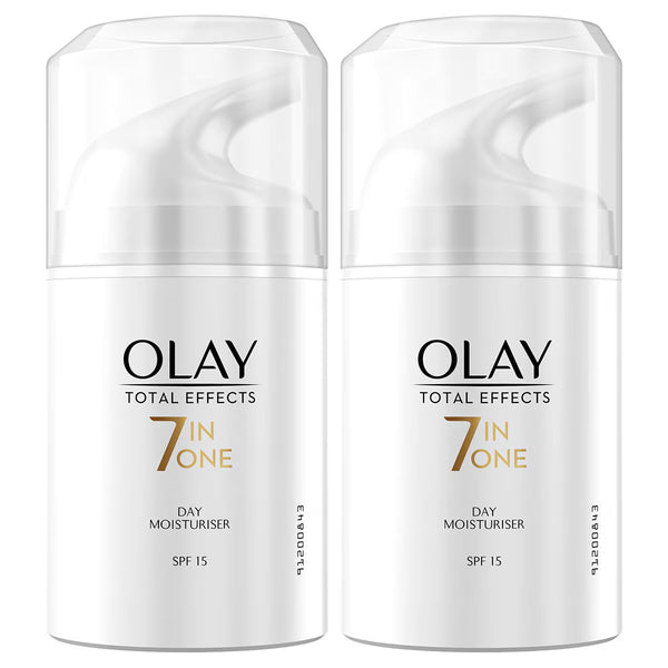 Olay Total Effects Age Moisturiser, 2 X 50Ml