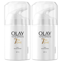 Olay Total Effects Age Moisturiser, 2 X 50Ml
