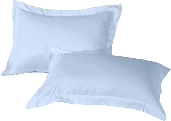 Pack of 2 Softtouch Ultra-Fine Pillowcases, 200Tc Pure 100% Polycotton Envelope Closure Pillow Covers, Available in a Variety of Colors, Fade-Resistant Fabric Bedding, Suitable for Various Style Settings, Machine Washable.