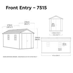 Keter Newton plus 15Ft 6