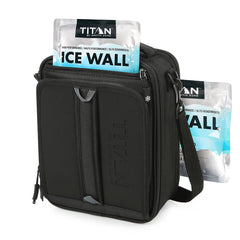 Titan Fridge Cold, Crush Resistant Lunch Pack with 2 Ice Walls
