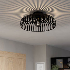 Eglo Mogano Ceiling Light in Black - 17