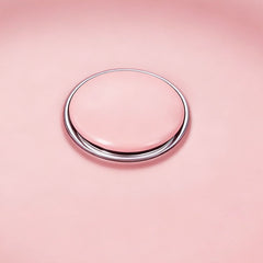 Black/Pink Round Washbasin, 400*400*110MM, includes drain assembly, elegant and stylish home decor washbasin, easy to clean, suitable for bathrooms, hotel restrooms, and balconies.