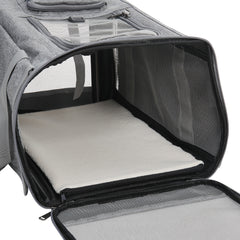 Large Pet Carrier Bag Portable Soft Fabric Fold Dog Cat Puppy Travel Bag in UK