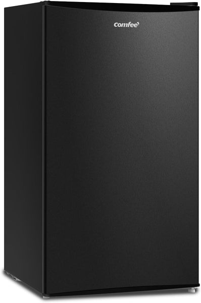 COMFEE' RCU60WH2(E) 60 Litre Freestanding under Counter, 48Cm Upright Freezer Adjustable Thermostat, Reversible Door, 4 Star Freezer Rating Drawer, White