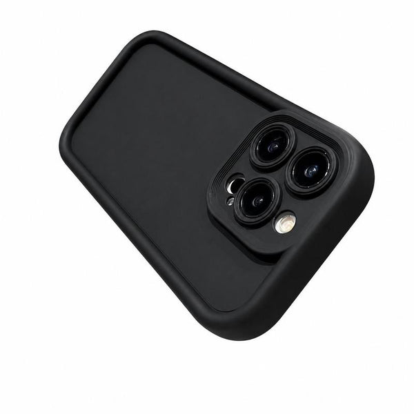 Case For iphone 17 16 15 14 13 12 11 X XR Pro Max Black Shockproof Cover