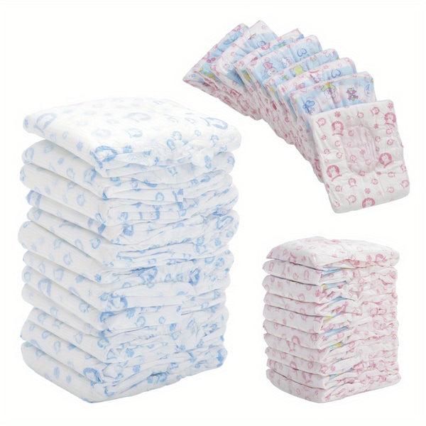 Disposable Dog Nappies Super Absorbent for Dogs, Disposable Dog Nappies Super Absorbent, Dog Wraps for Female Dogs/Male Dogs, Pet Training