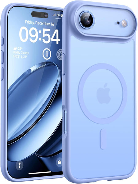 TOCOL Magnetic for Iphone 17 Pro Max Case 6.9-Inch, Compatible with Magsafe, Full Camera Protection, Built-In Magnetic Ring, Drop Protection Shockproof Translucent Matte Phone Cover