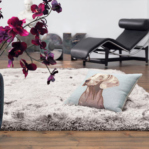 Plush Silver Rug, 160 X 230 Cm
