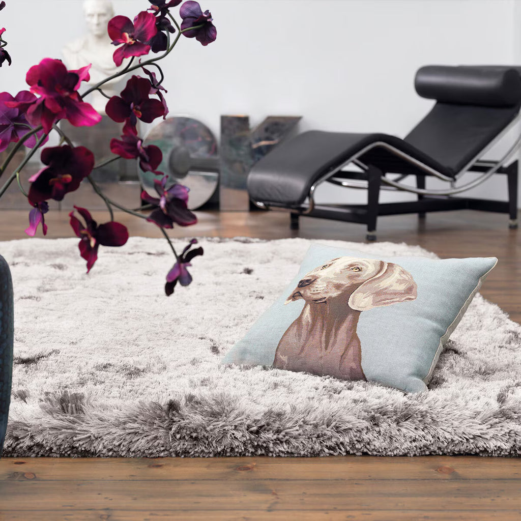Plush Silver Rug, 200 X 300 Cm