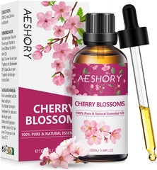 AESHORY Rose Essential Oil 100Ml, 100% Pure Natural Rose Oil for Diffuser, Humidifier, Aromatherapy, Better Sleep, Skin Care, Perfume & Candle Making