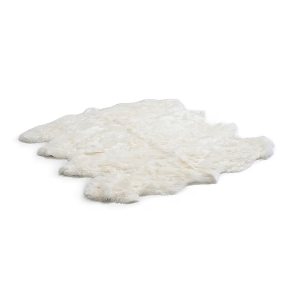 Bowron Longwool 100% Sheepskin Octo Rug in 5 Colours