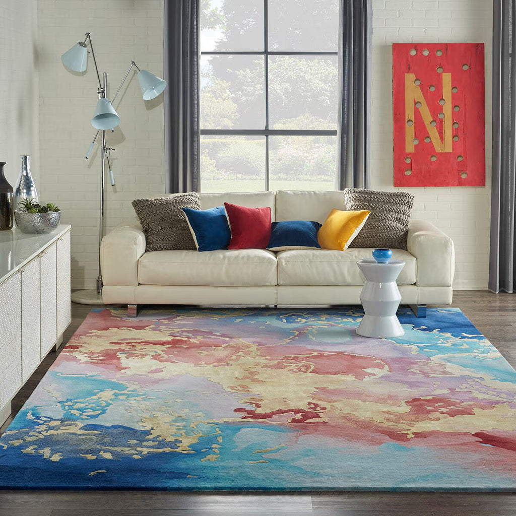 Prismatic Multicolour Rug, 234 X 297 Cm