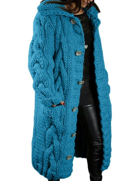 2025 New Fashionable Loose Cardigan for Women in Europe And America, Casual Long Sweater Jacket