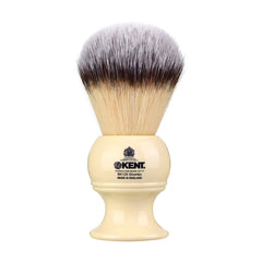 Kent Extra Large Synthetic Shaving Brush, Ivory White