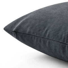 1pc Stripe Velvet Cushion Cover – Soft Luxury Cushion Case, Modern Textured Design, Machine Washable for Sofa & Bedroom Decor, Ideal Gift