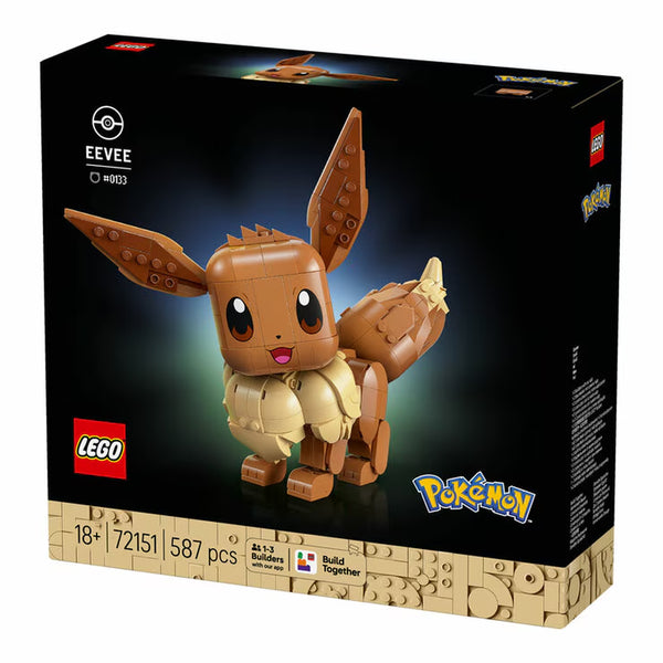 LEGO Pokémon Eevee - Model 72151 (18+ Years)