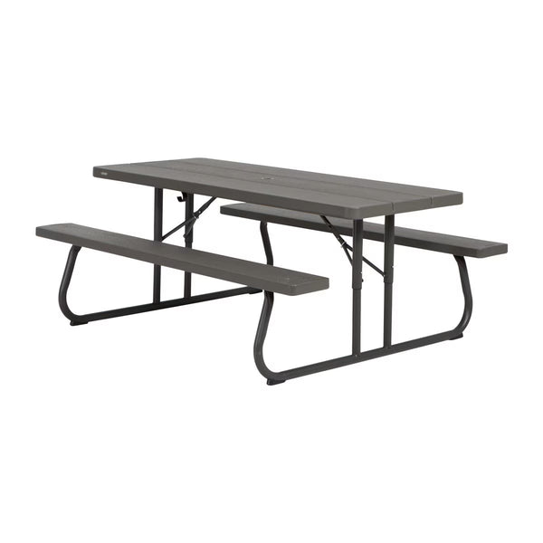 Lifetime 6Ft (1.82M) Classic Folding Picnic Table - Pack of 10 - Model 860112