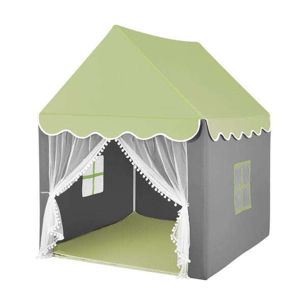 Large Kids Play House with Washable Mat and Star Lights